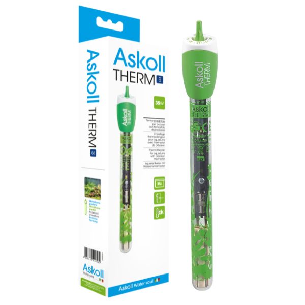 foto del prodotto termoriscaldatore per acquari therm askoll - modello s - lunghezza 23 cm - 1 ordine scegli lo sconto bzr5 bzr20 200 punti fedeltà