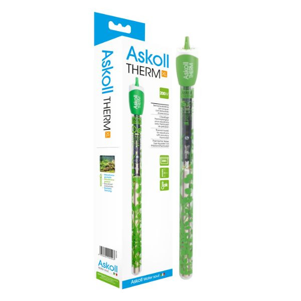 foto del prodotto termoriscaldatore per acquari therm askoll - modello xl - lunghezza 33 cm - 1 ordine scegli lo sconto bzr5 bzr20 200 punti fedeltà