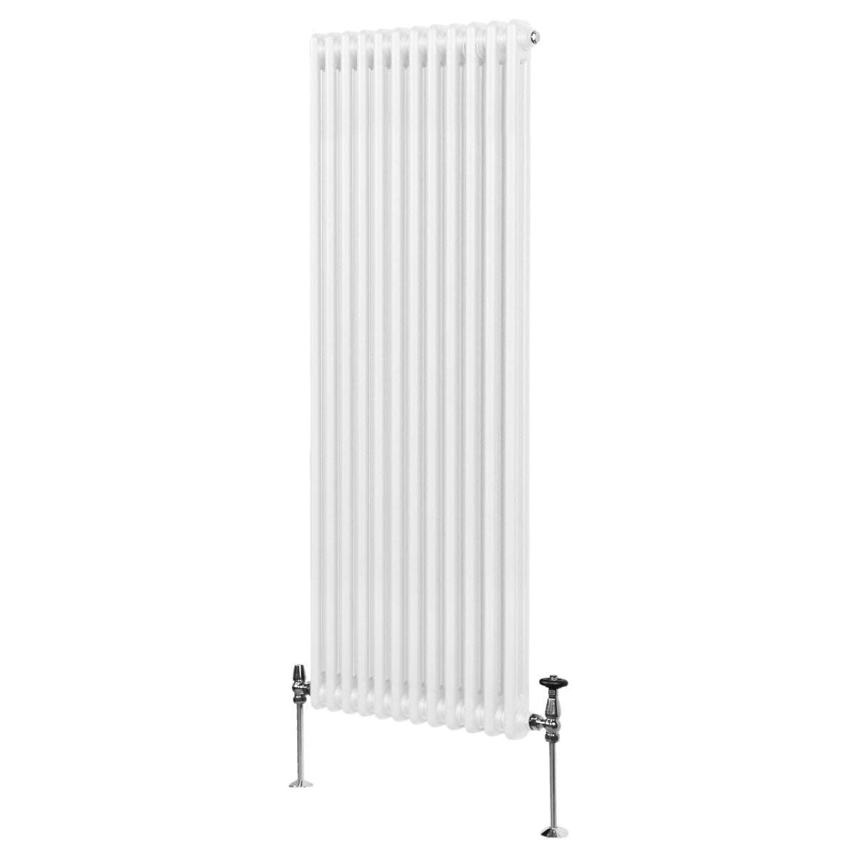 foto del prodotto termosifone radiatore a 2 colonne per riscaldamento centralizzato verticale bianco 180x56cm