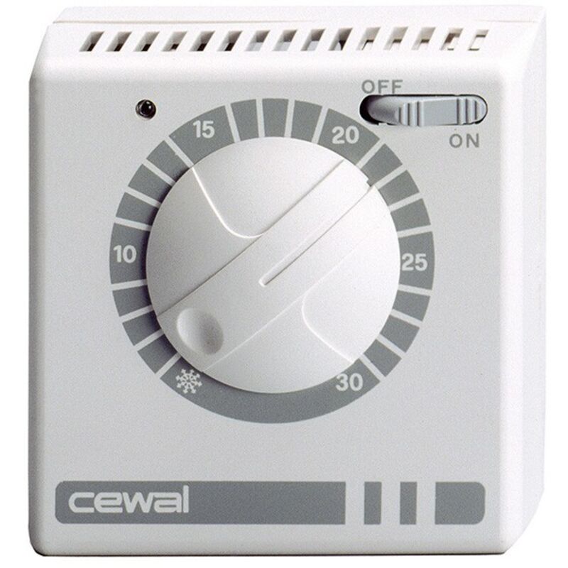 foto del prodotto termostato ambiente elettromeccanico a membrana modello rq 250 v cewal spa