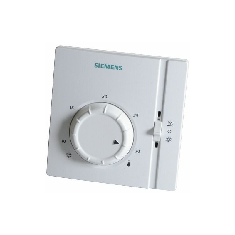 foto del prodotto termostato ambiente frontale caldo freddo siemens raa41