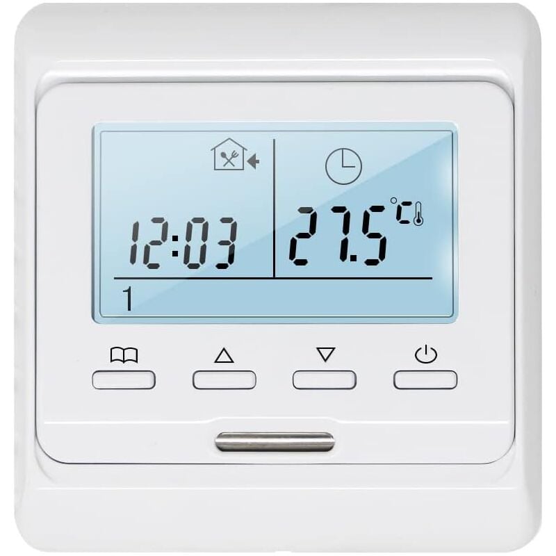 immagine 0 del prodotto termostato ambiente programmabile 3a per riscaldamento elettrico a pavimento senza sensore 