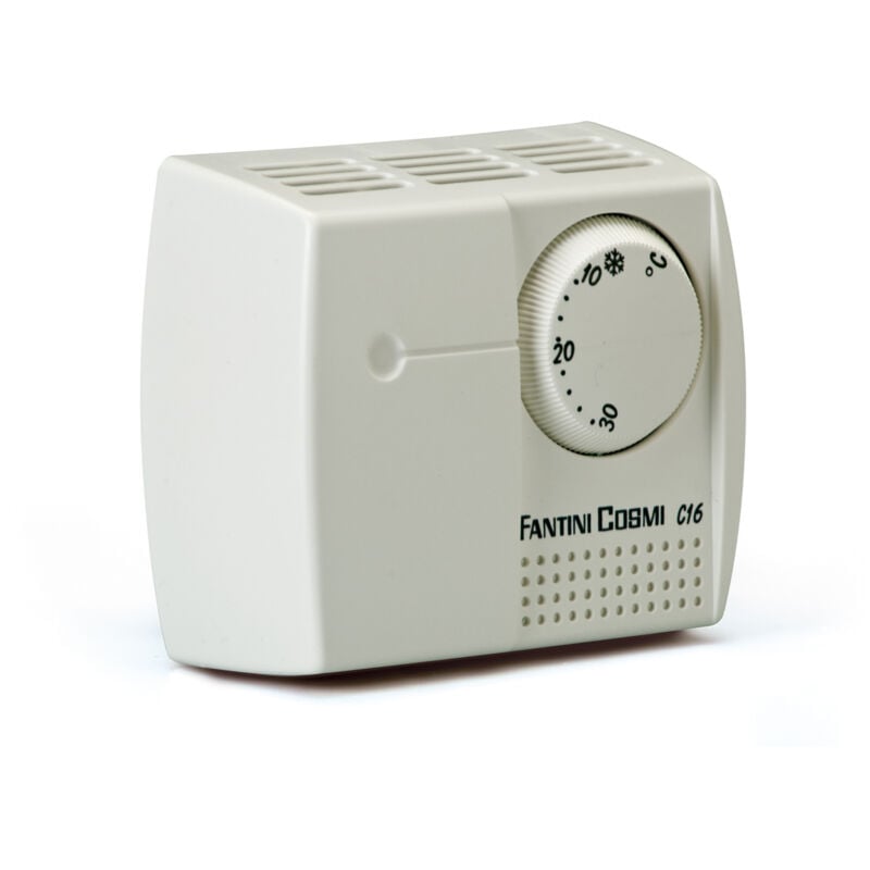 foto del prodotto termostato ambiente regolazione temperatura 10 30 portata contatti 10 2,5 a 250ca