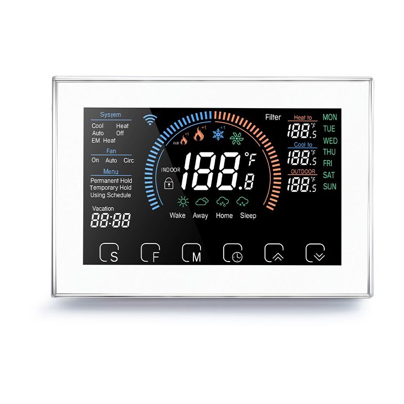 foto del prodotto termostato beca bhp-8000 wifi bianco