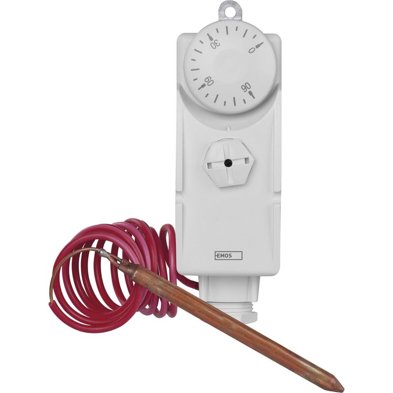 foto del prodotto termostato con sensore capillare, analogico, regolatore di temperatura per riscaldamento, sistemi di riscaldamento, riscaldamento dell acqua e