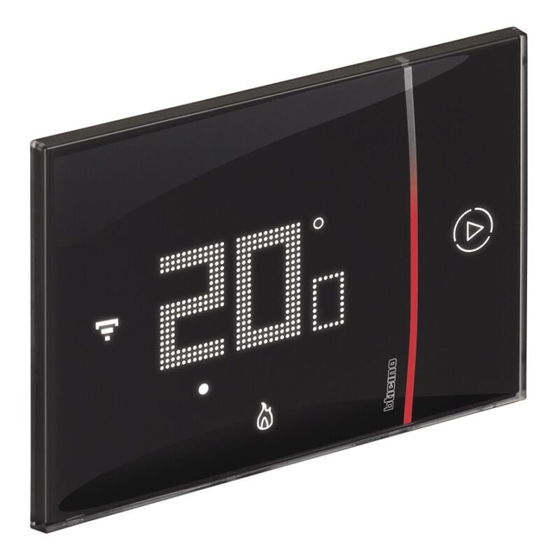 foto del prodotto termostato da incasso bticino smarther 2 nero