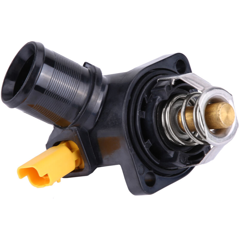 foto del prodotto termostato del liquido di raffreddamento del motore con alloggiamento per peugeot 206 207 sw 1007 bipper tepee 1336z2 eosnow