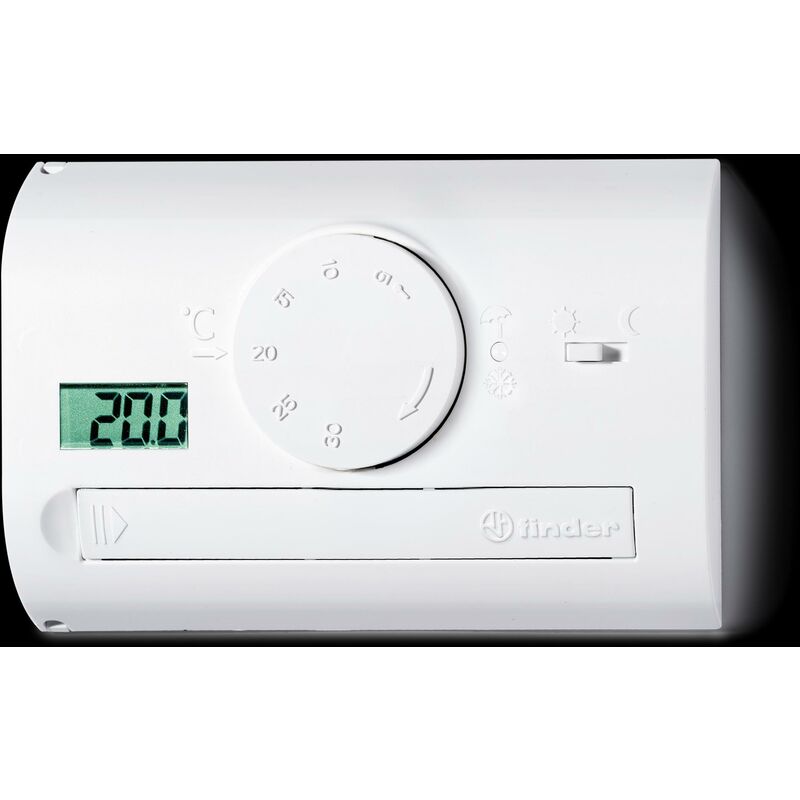 foto del prodotto termostato digitale bianco finder 1t4190030000