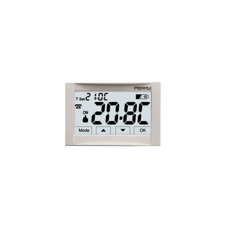 foto del prodotto termostato digitale da incasso a batterie perry touch screen modello 1tite542