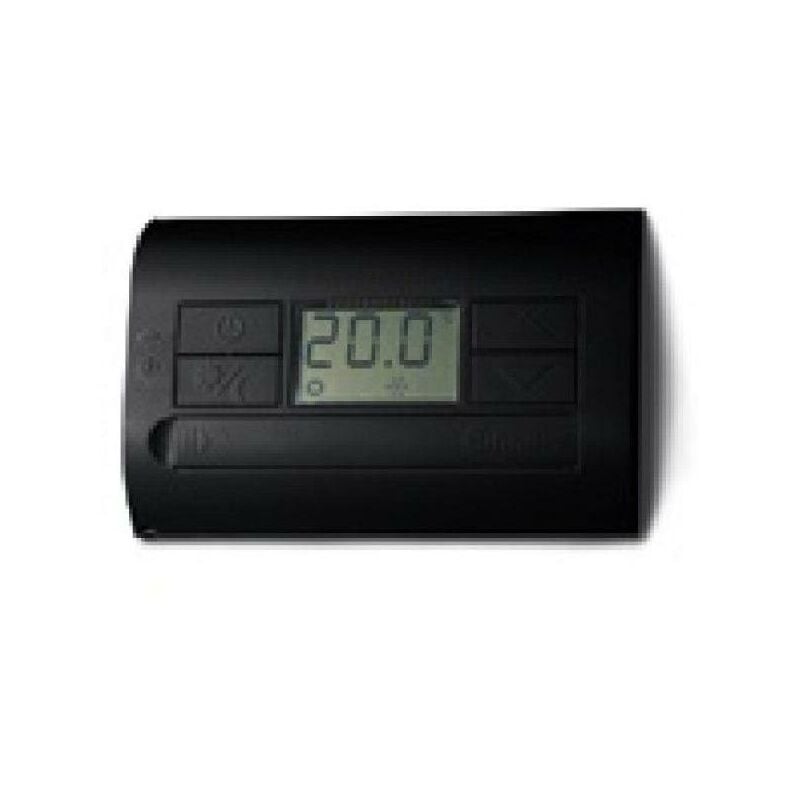 foto del prodotto termostato digitale da parete nero 1co 5 a a batterie finder 1t3190032000
