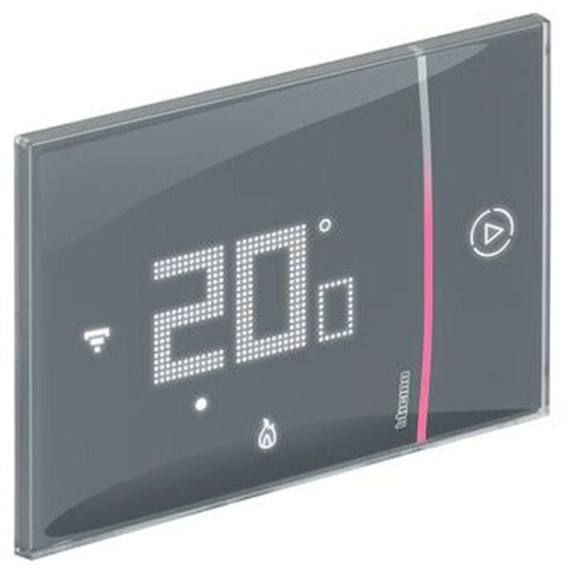 foto del prodotto termostato incasso connesso smarther2 with netatmo nero bticino xg8002