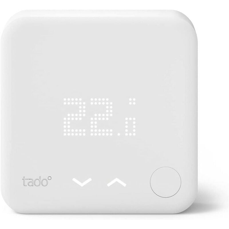 foto del prodotto termostato intelligente cablato, accessorio aggiuntivo per il controllo della temperatura multi stanza, termostato caldaia, termostato smart, adatto