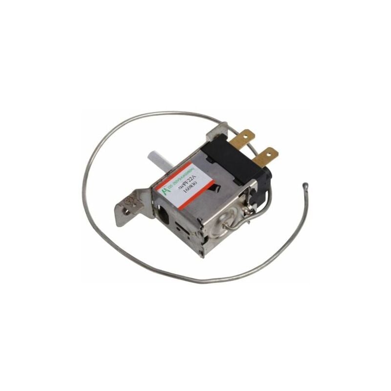 foto del prodotto termostato per frigorifero wpf22a a 2 pin con alloggiamento in metallo da 30 cm.