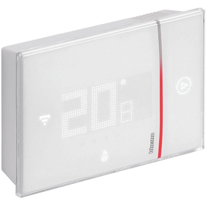 foto del prodotto termostato smart da parete bticino smarther 2 max 2w bianco sxw8002w