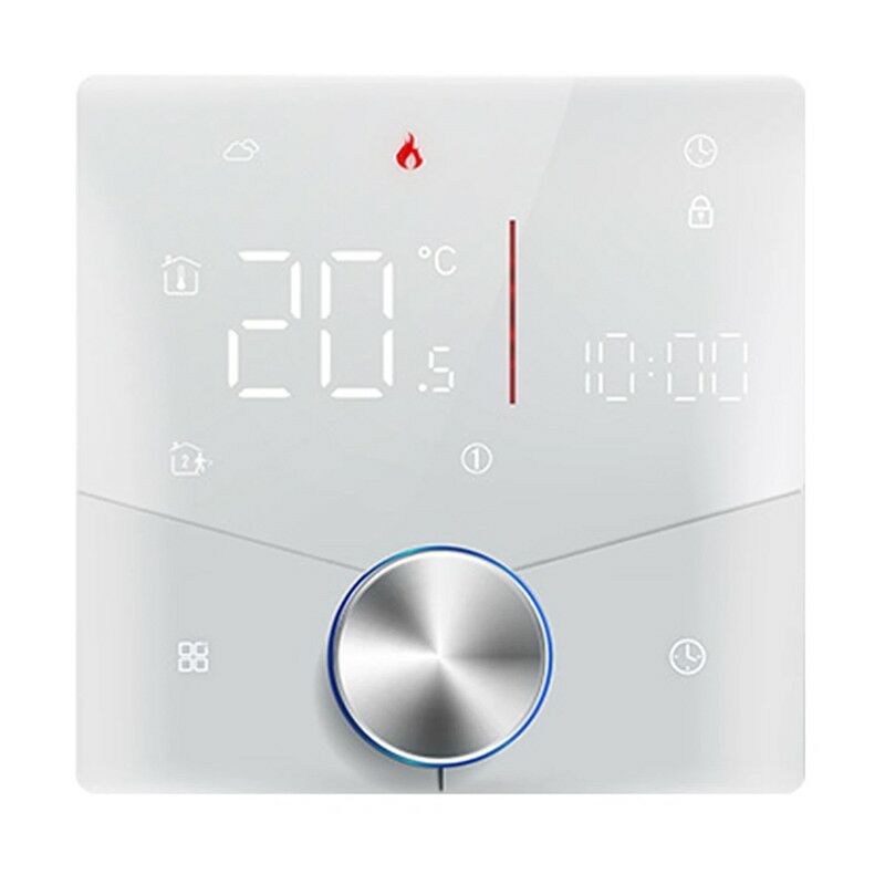 foto del prodotto termostato smart wifi beca bht 009gclw bianco