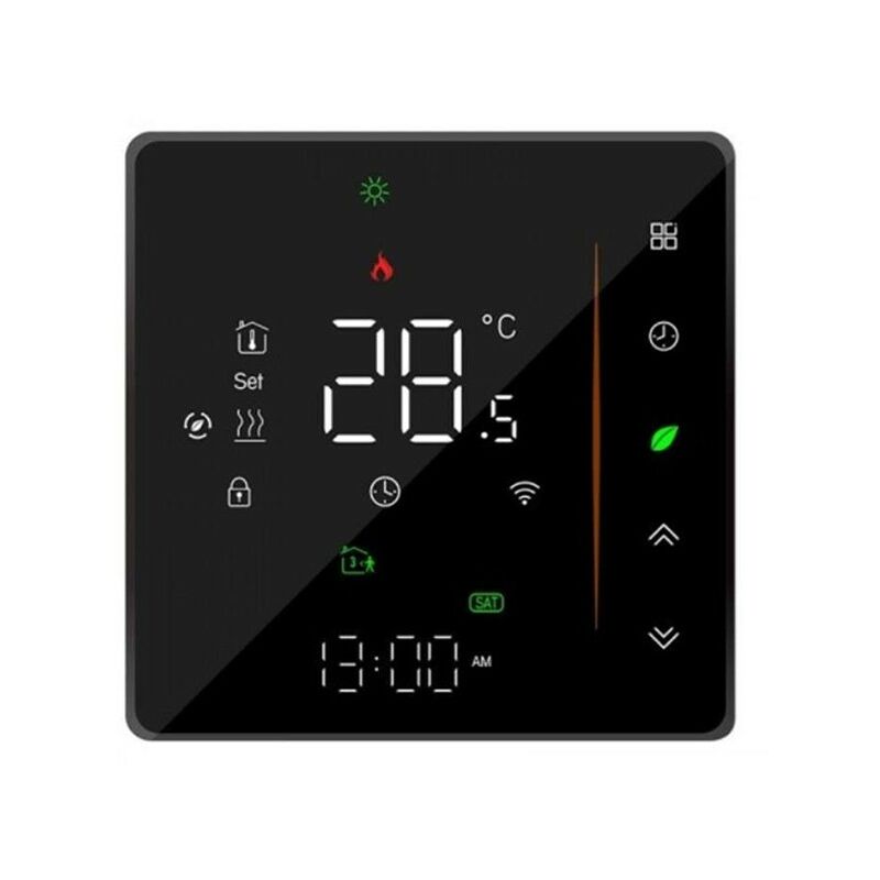 foto del prodotto termostato smart zigbee beca bht-006gbzb nero