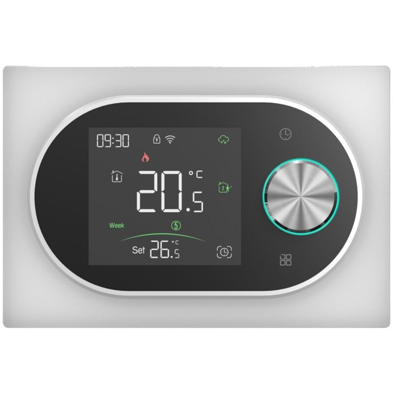 foto del prodotto termostato smart zigbee beca bht-9000gblzb expert4house edition bianco