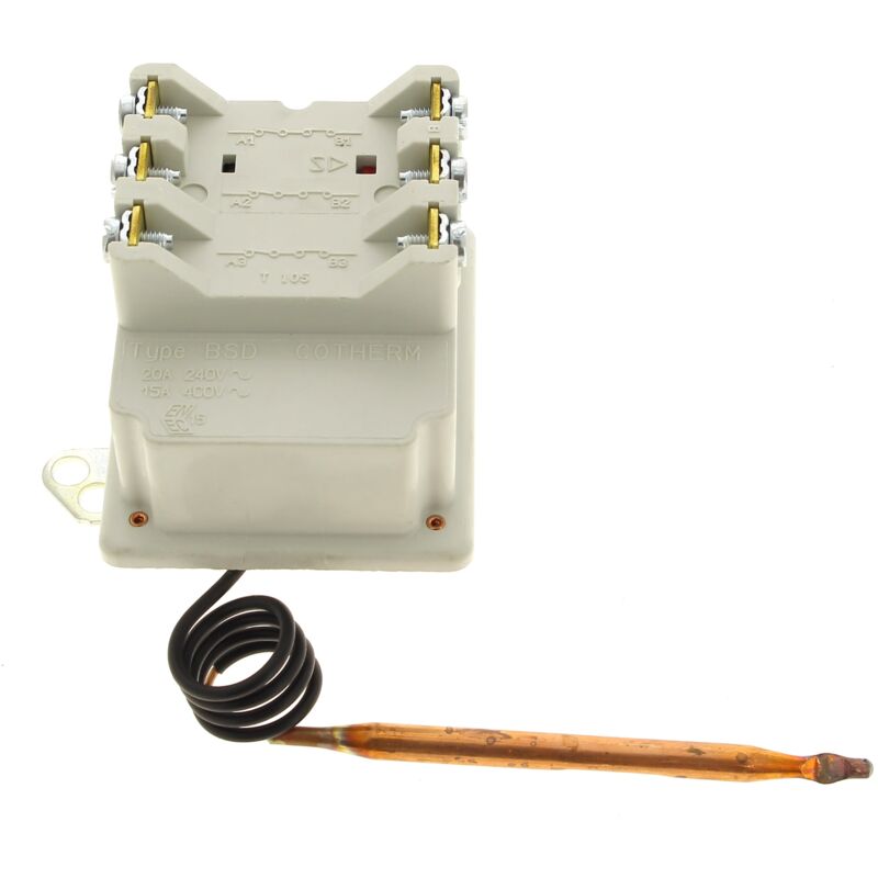 foto del prodotto termostato trifase 370 mm, as0024916 per scaldabagni sauter