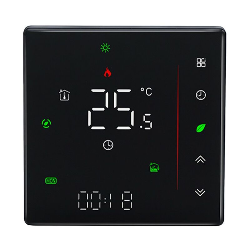 foto del prodotto termostato wifi beca bac 006ew fan coil nero