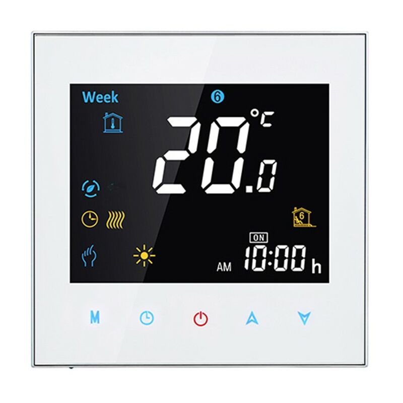 foto del prodotto termostato wifi beca bac 3000alw fan coil bianco