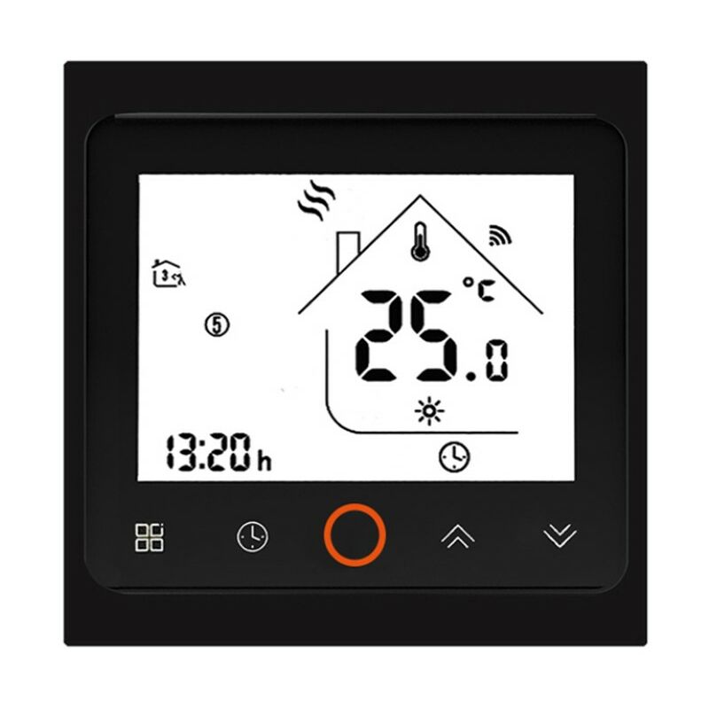 foto del prodotto termostato wifi beca bht 002gclw nero
