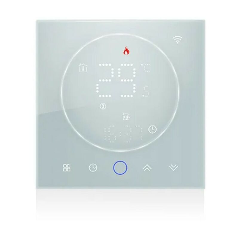 foto del prodotto termostato wifi beca bht 008gclw bianco
