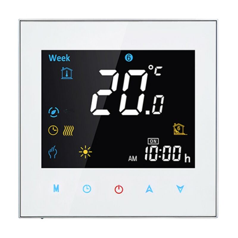 foto del prodotto termostato wifi beca bht 3000gclw bianco