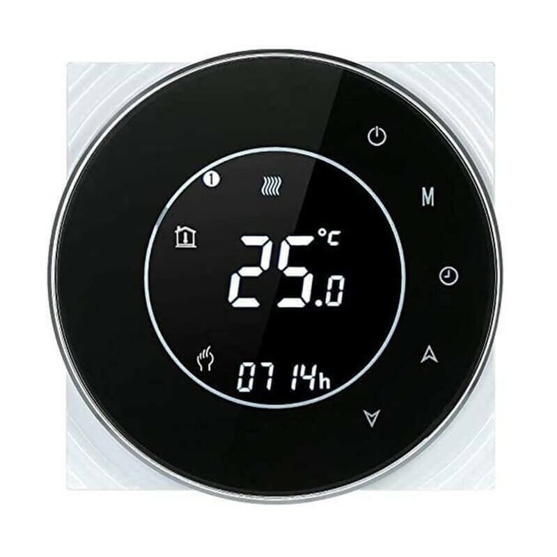 foto del prodotto termostato wifi beca bht 6000gclw nero