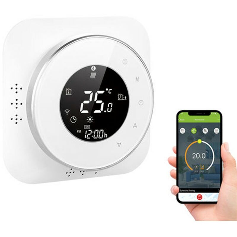 foto del prodotto termostato wifi beca bht-6000wm-gclw gold
