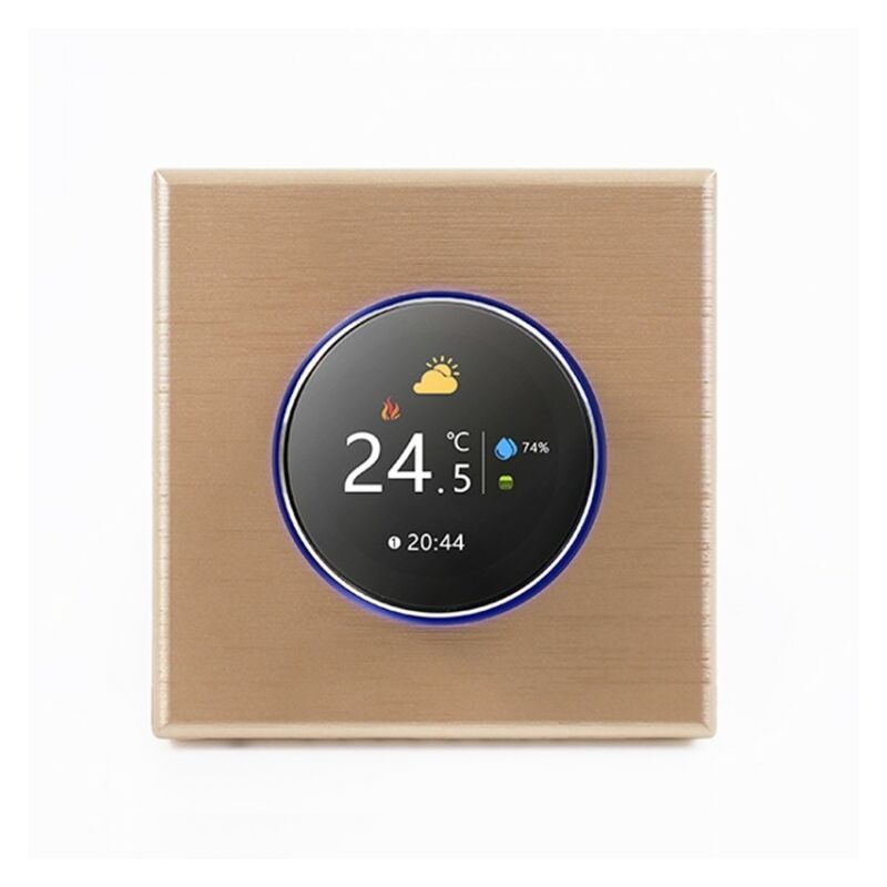 foto del prodotto termostato wifi beca bht 7000gblw con manopola gold
