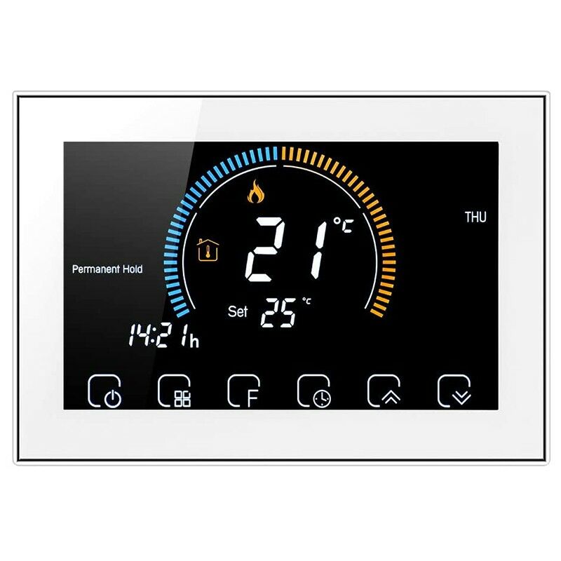 foto del prodotto termostato wifi beca bht 8000gclw bianco