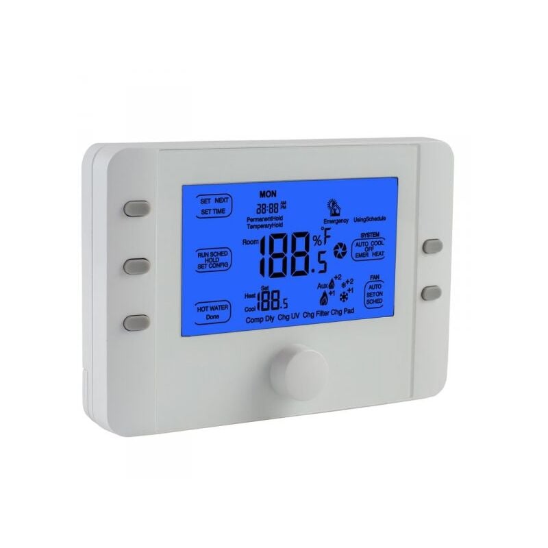 foto del prodotto termostato wifi per pompa di calore max 3 caldi e 2 freddi ac24v 2a