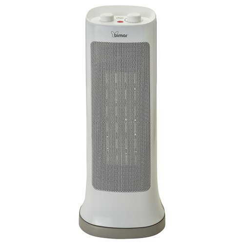 foto del prodotto termoventilatore bimar hp110 ptc fan heater white e grey