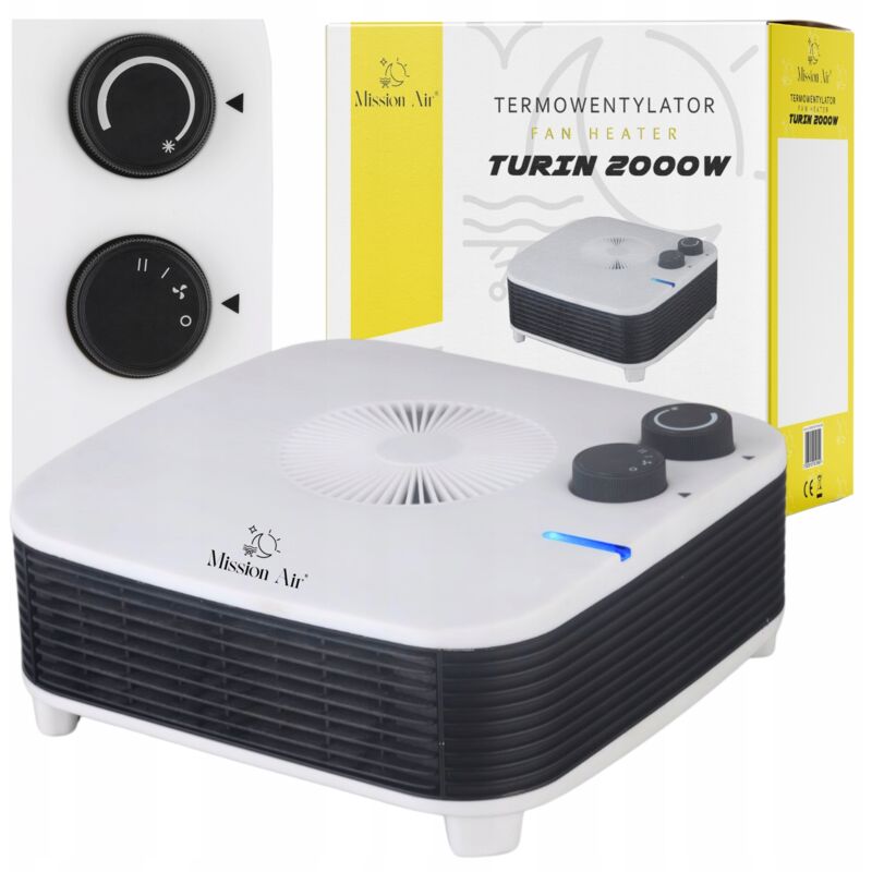 foto del prodotto termoventilatore da tavolo torino da 2000w