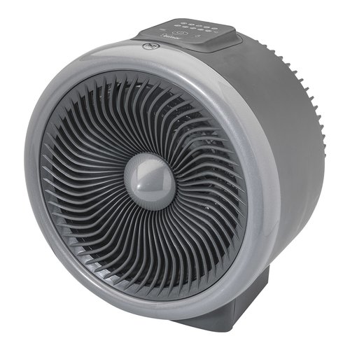 foto del prodotto termoventilatore fan heater 2in1 grigio 2000w hf205
