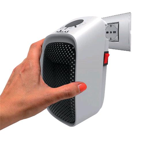 foto del prodotto termoventilatore niklas senza fili con timer 400w