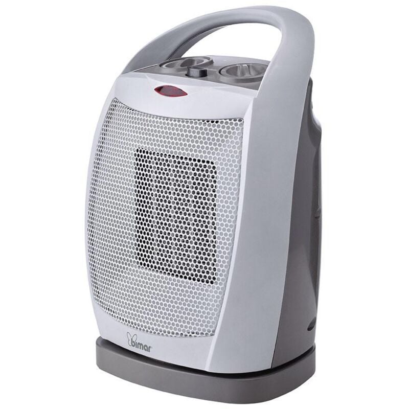foto del prodotto termoventilatore oscillante bimar 900 1800w grigio hp104