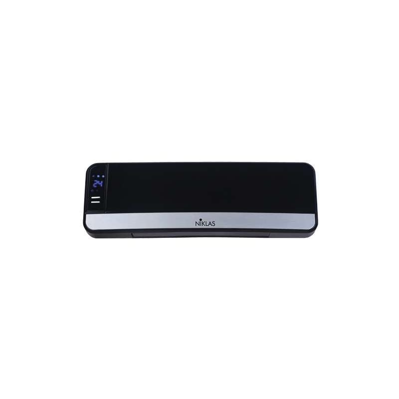 foto del prodotto termoventilatore ptc split elegant black 2000 w