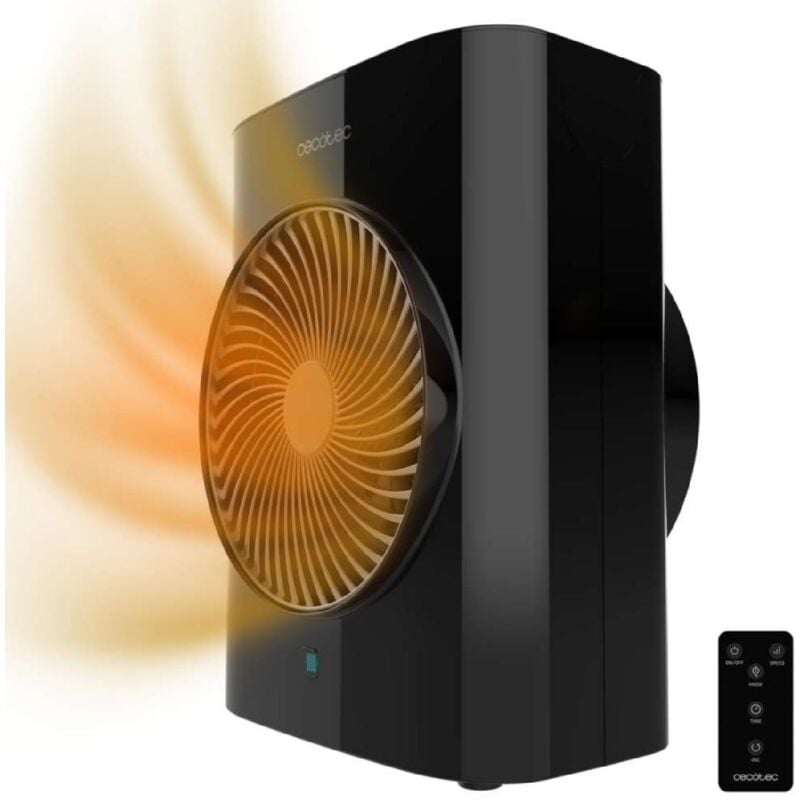 foto del prodotto termoventilatore readywarm 2070 max force smart black cecotec