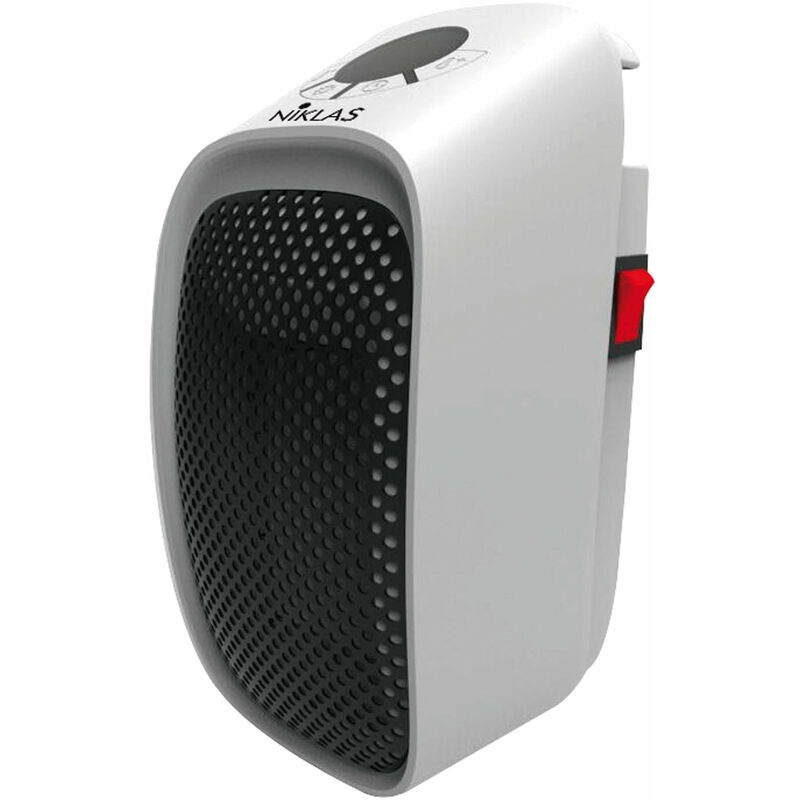 foto del prodotto termoventilatore stufetta a presa diretta ptc plug in trend niklas