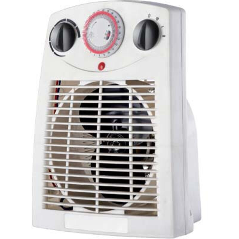 foto del prodotto termoventilatore tavolo con termostato ultra effe volt 230 kw 1 2 timer cm 22x14 h.cm 29 1 pz