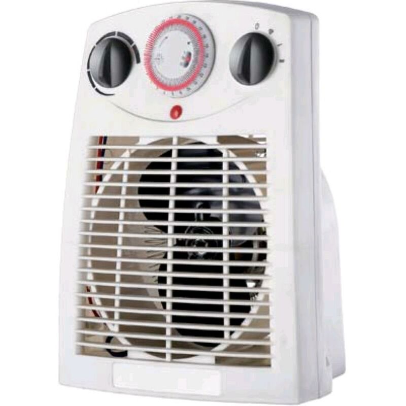 foto del prodotto termoventilatore tavolo termostato alba effe volt 230 kw 1 2 timer cm 22x14 h.cm 29 1 pezzo