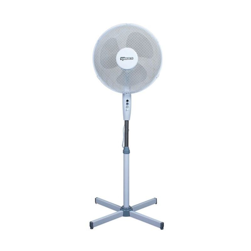 foto del prodotto termozeta tzwz01n ventilatore a piantana, altezza 120cm, 3 velocita , oscillazione automatica e inclinazione regolabile, potenza 50w, rumorosita 