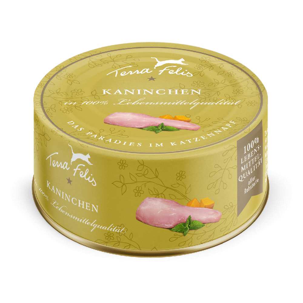 foto del prodotto terra felis umido gatto grain free 80 gr coniglio confezione da 12 pezzi 1 ordine scegli lo sconto bzr5 bzr20 200 punti fedelt 
