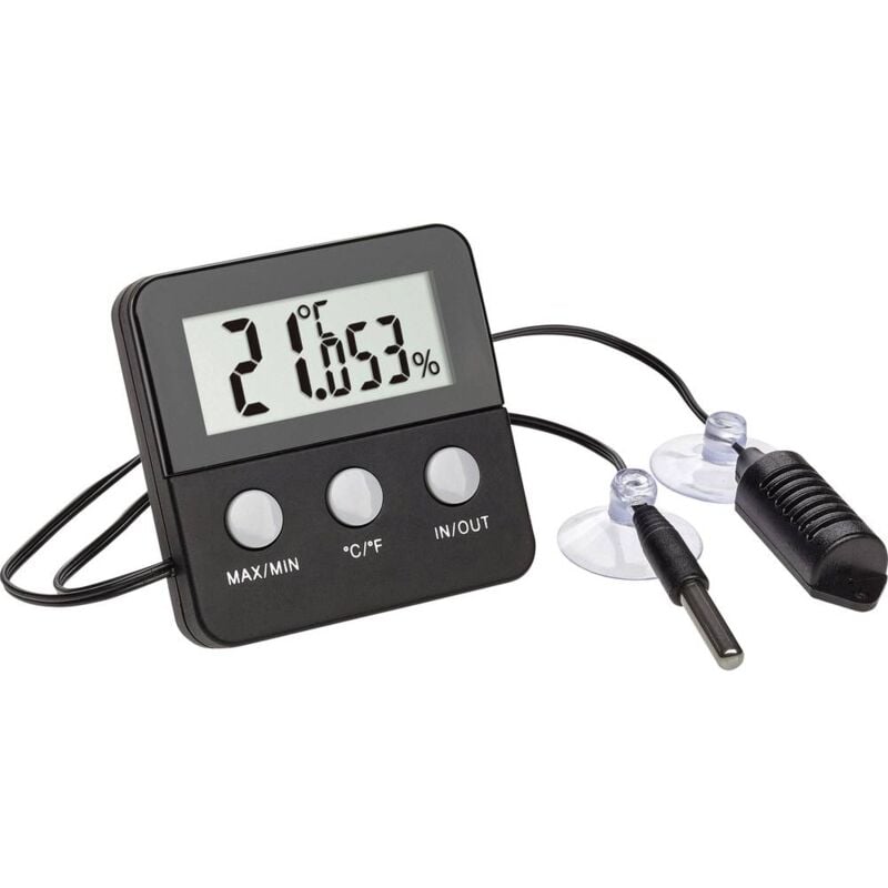 foto del prodotto terracheck termoigrometro nero 30.5044.01 tfa dostmann