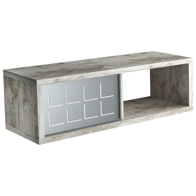 foto del prodotto terraneo mobile da parete con anta in ferro fissaggio incluso vintage 60x25x20 made in italy