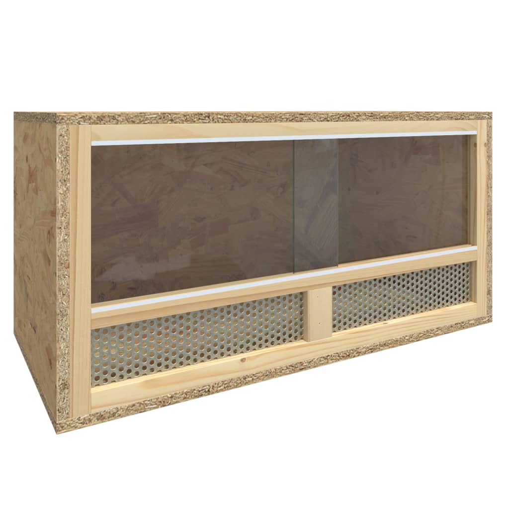 foto del prodotto terrario in legno multistrato 60x30x30 cm cod mxl 54310