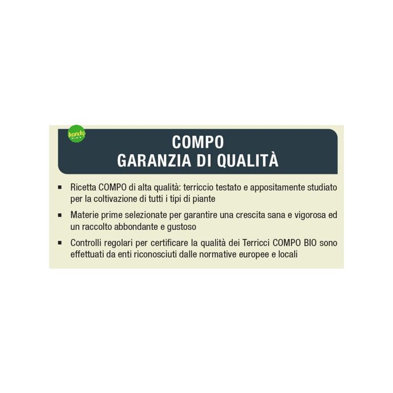 foto del prodotto terriccio biop universale compo 2,5l