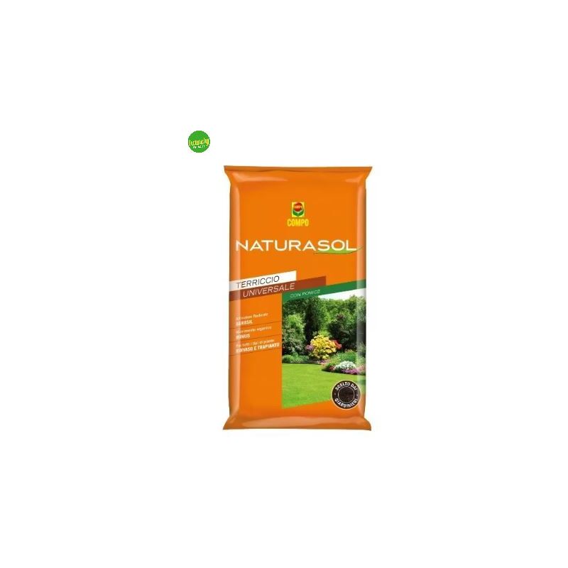 foto del prodotto terriccio naturasol compo fioriere e riempimenti 20 litri