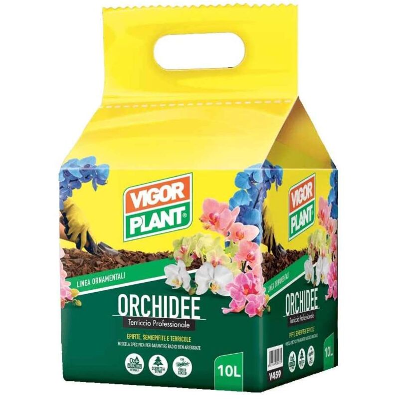 foto del prodotto terriccio orchidee bio 10l drenante e poroso per piante vigorplant